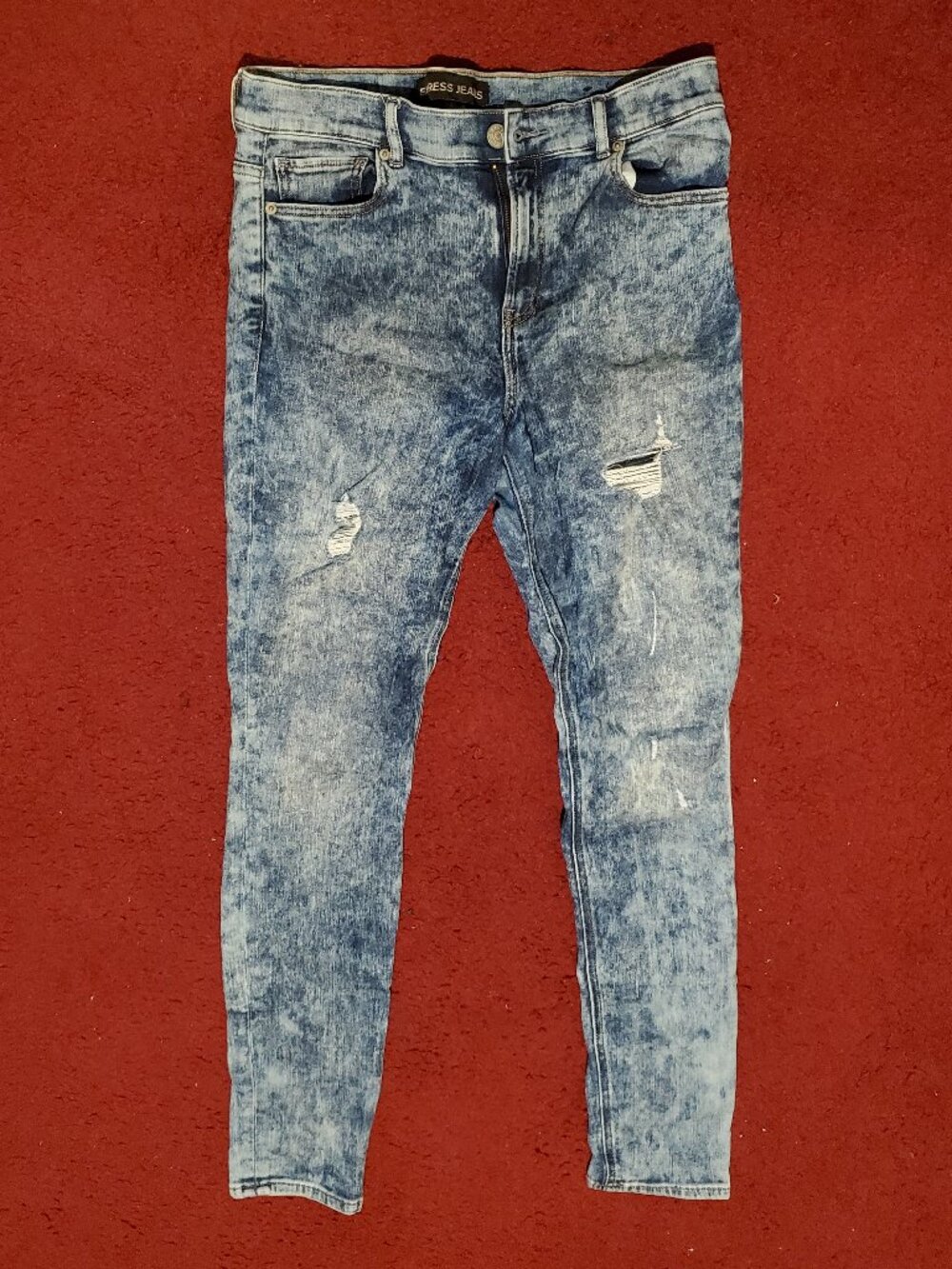Womens size 10 R Express Jean's (Leggings)